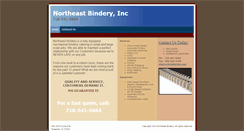 Desktop Screenshot of northeastbindery.com